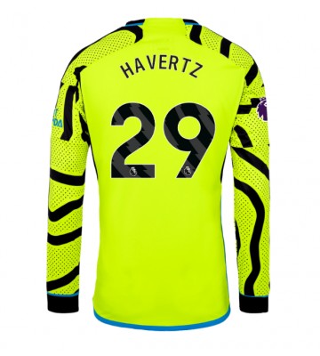 Maillot de foot Arsenal Kai Havertz #29 Extérieur 2023-24 Manche Longue